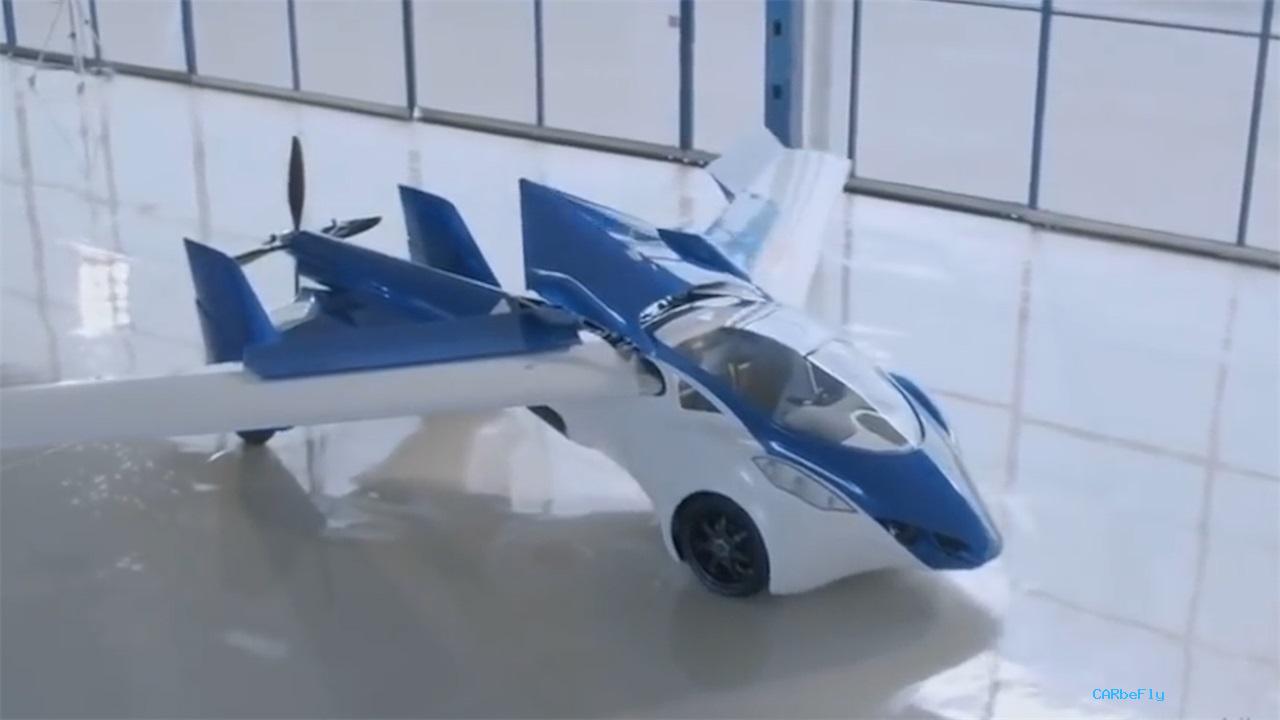 老外发明飞行汽车，陆空模式可以转换